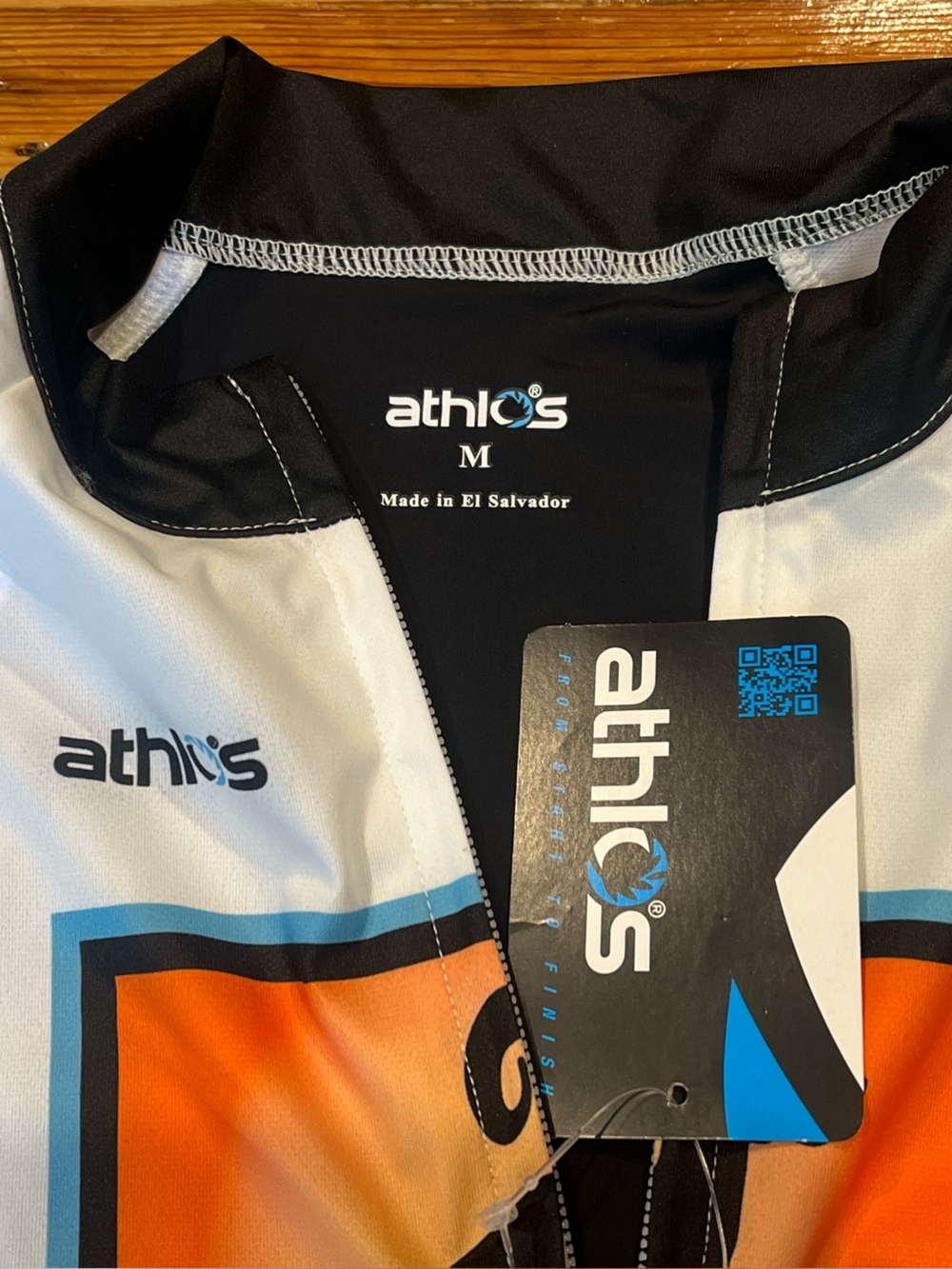 ATHLOS CYCLING BREAKAWAY WIND VEST • KOM• Size Medium • NWT - Picture 3 of 6